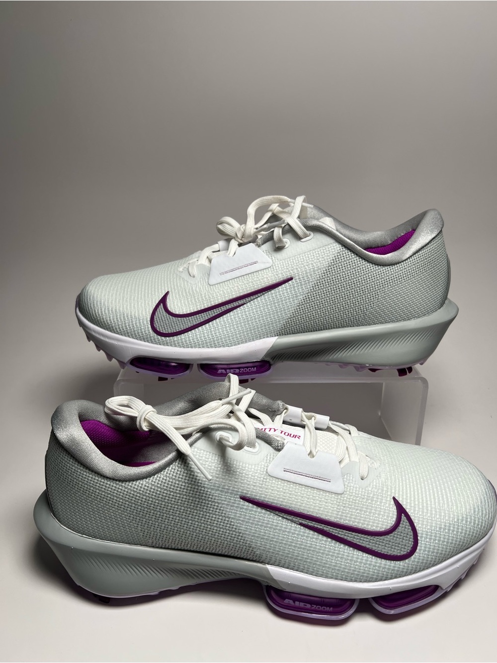 Nike Air Zoom Infinity Tour 2 Golf Shoes FD0217-102 White Light Smoke Size 11.5